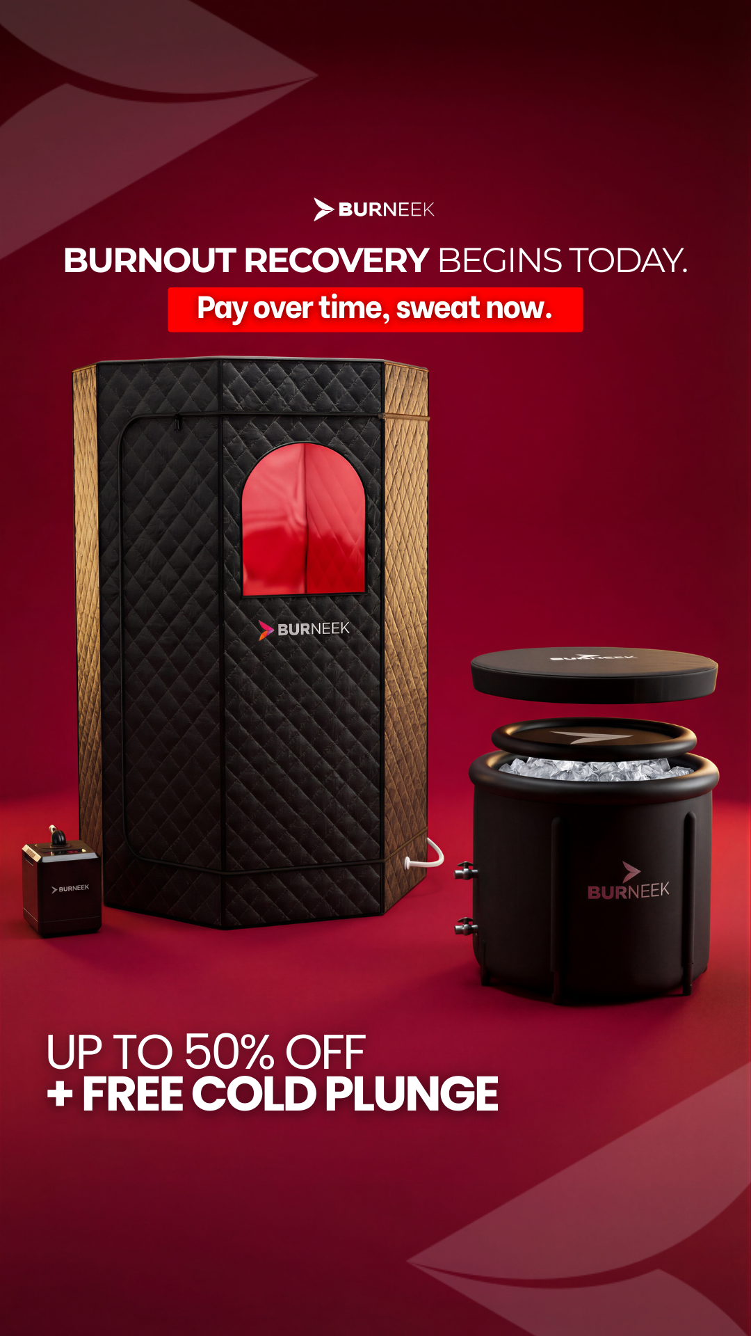 Burneek Facebook ad
