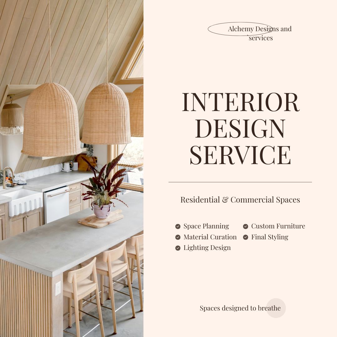 Alchemy Designs and Services Facebook ad: Alchemy Designs & Services