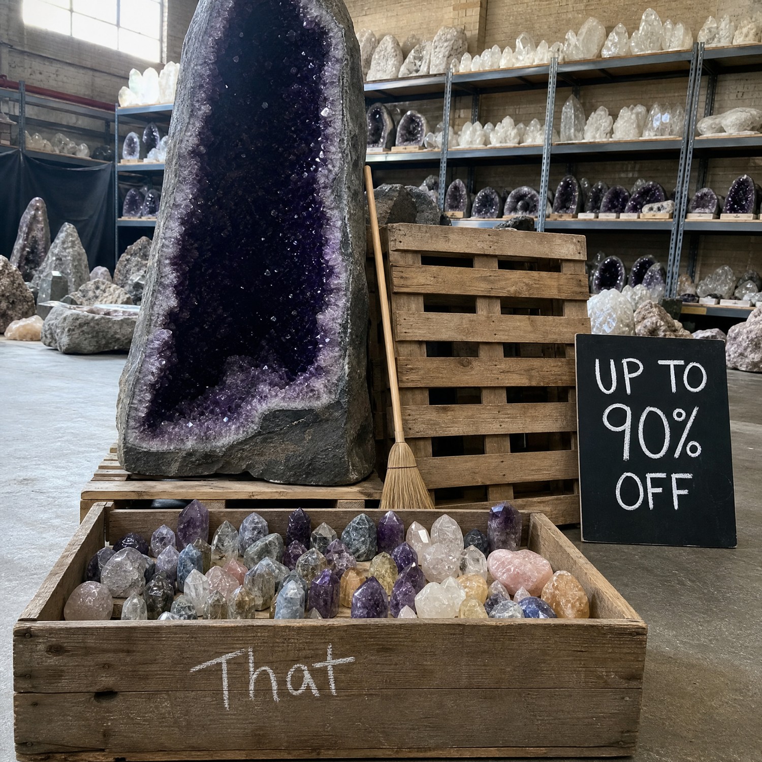 Spirit Magicka Crystals Facebook ad: Going Fast, Up to 90% Off
