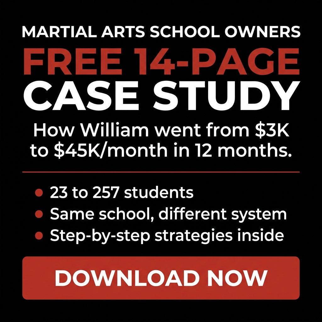 More Black Belts Facebook ad: Get The Free Case Study [Martial Arts School Owners Only]