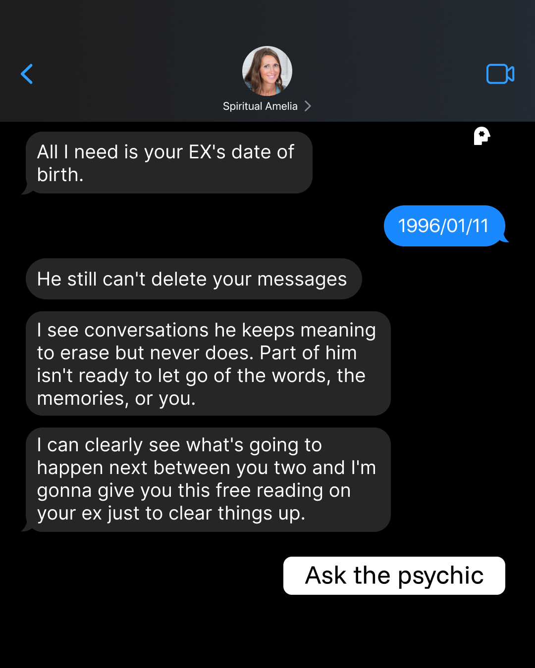 Your Relationship Advisor Facebook ad