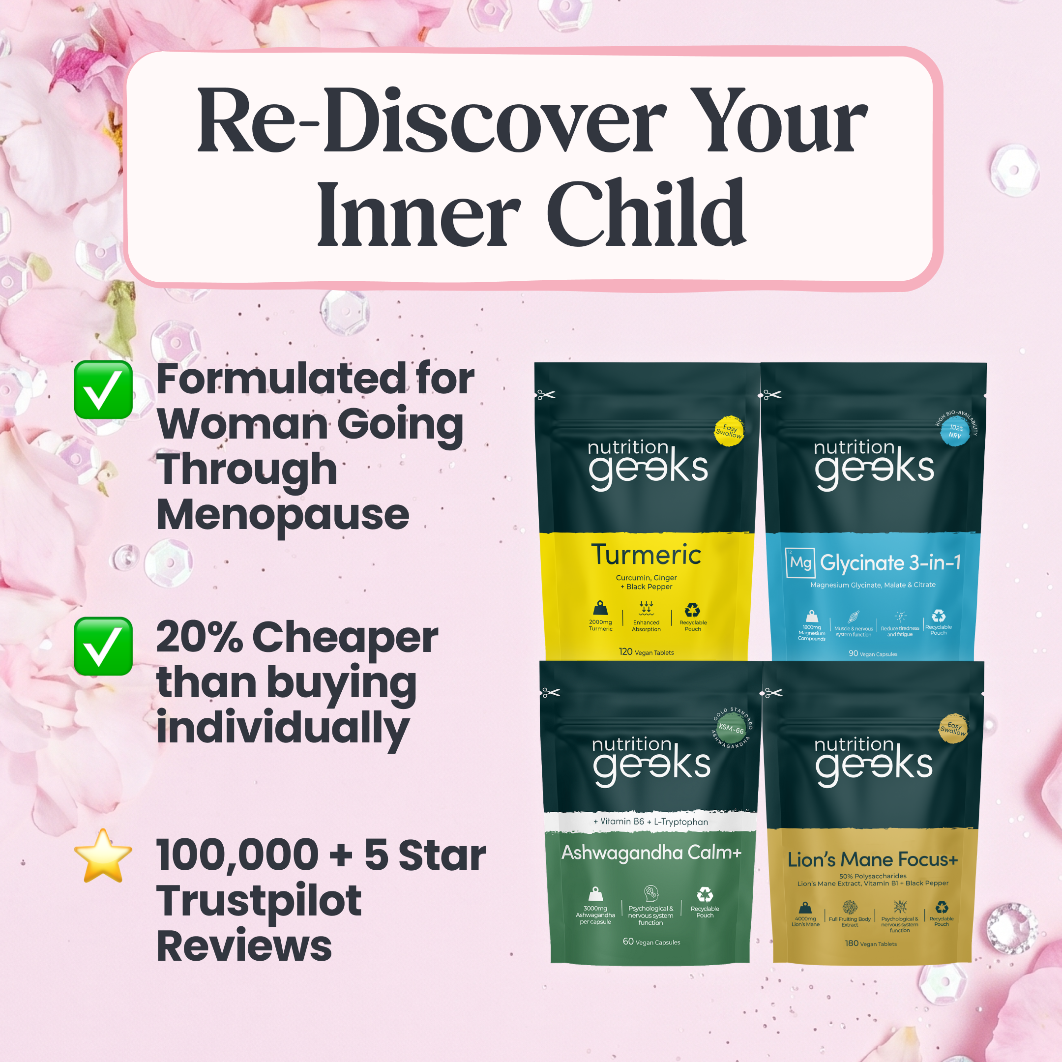 Nutrition Geeks Facebook ad