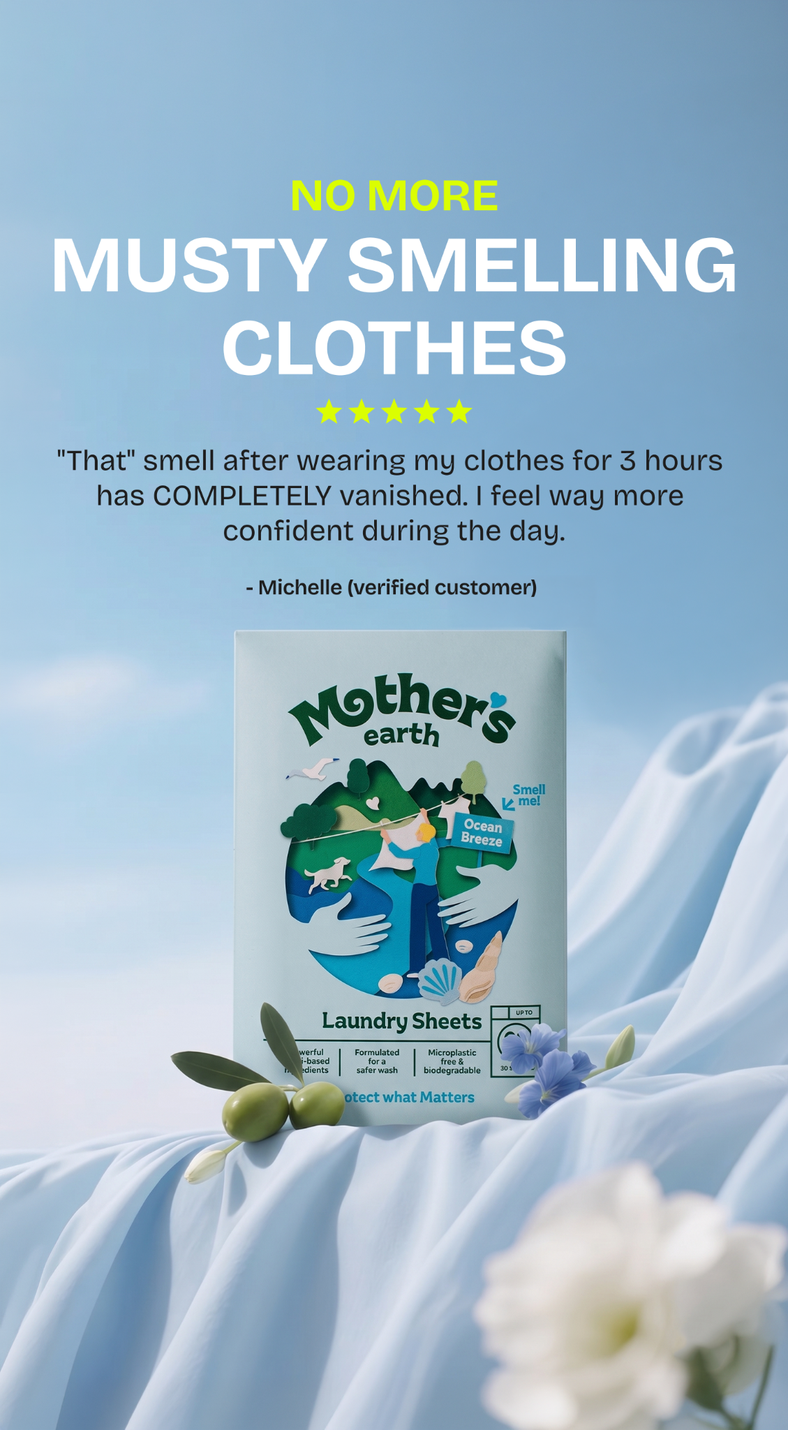 Mothers Earth Facebook ad