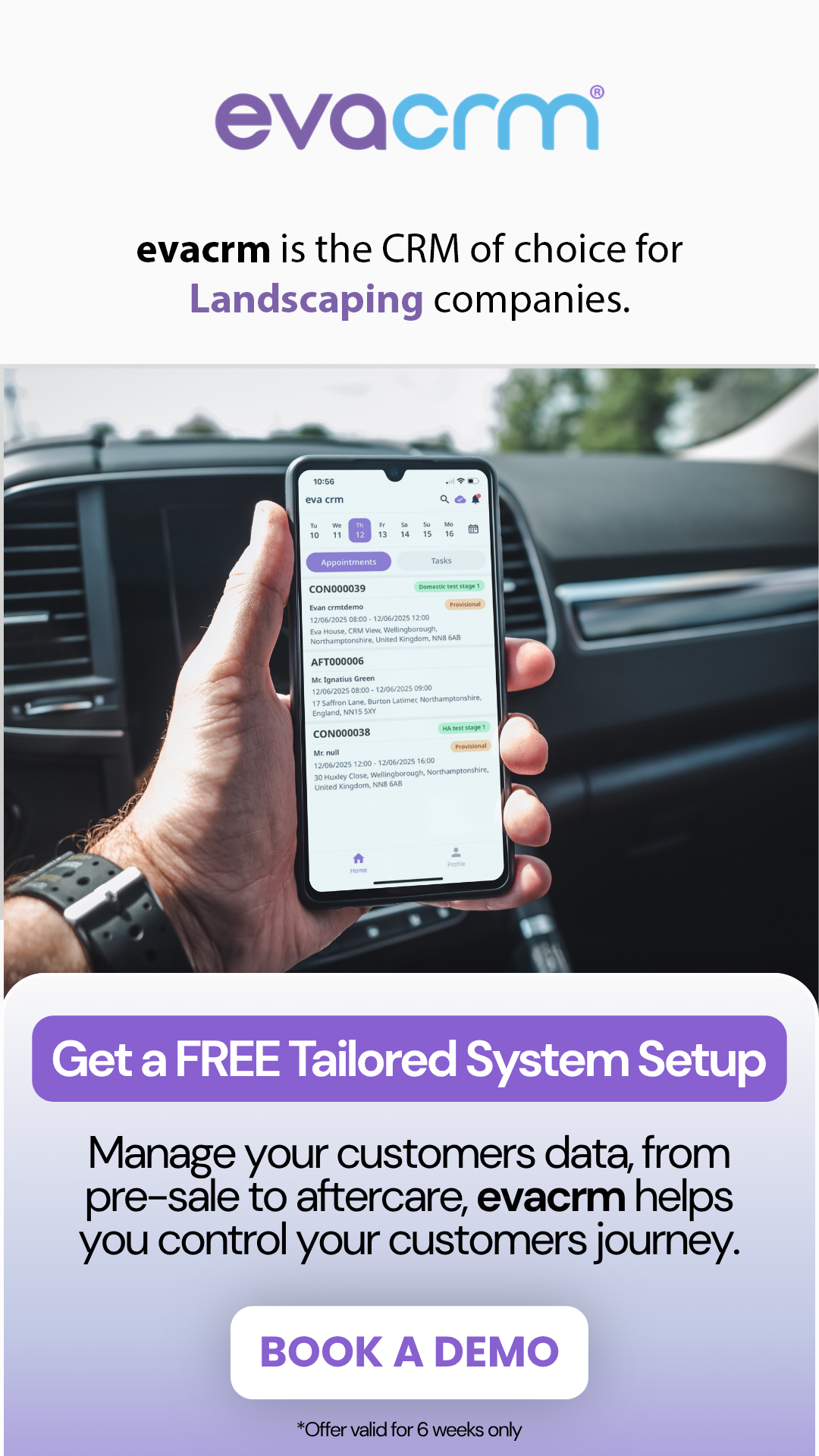 eva crm ltd Facebook ad from May 28, 2026