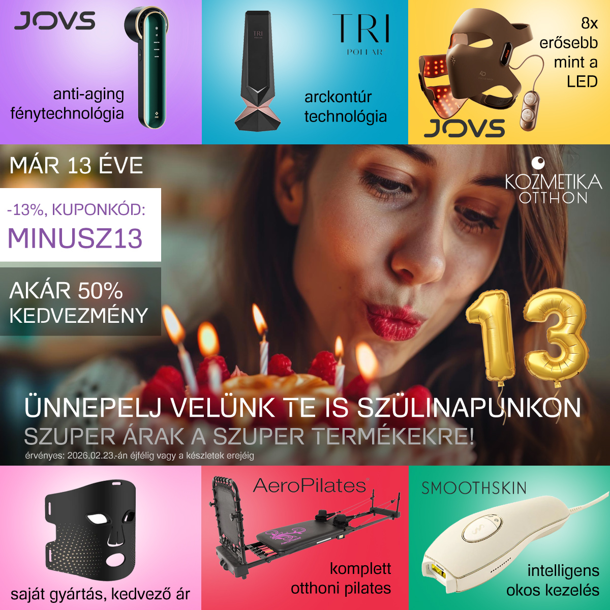 Kozmetika Otthon Facebook ad