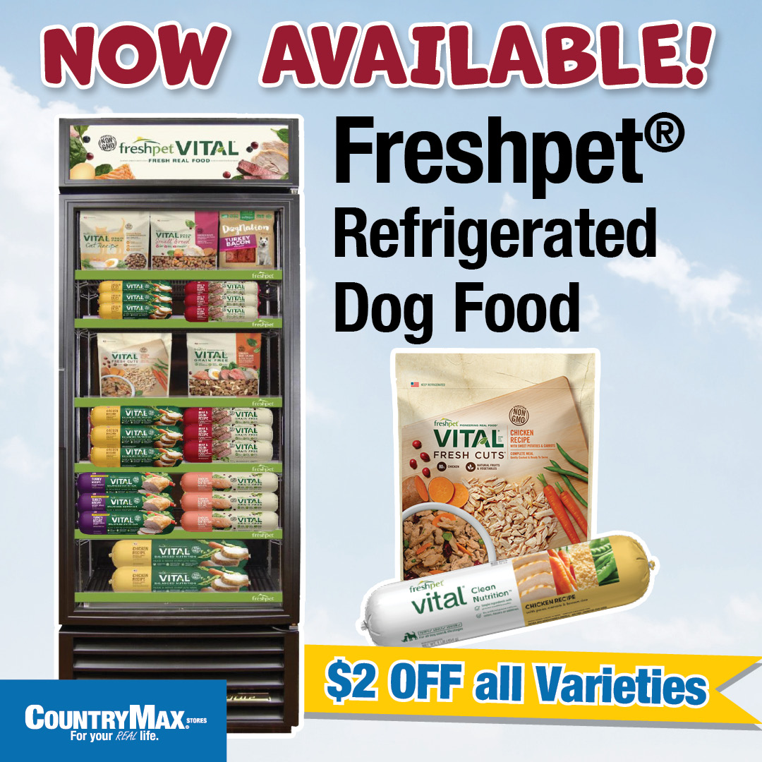 CountryMax Stores Facebook ad: Looking for your pet’s favorite food or ready…