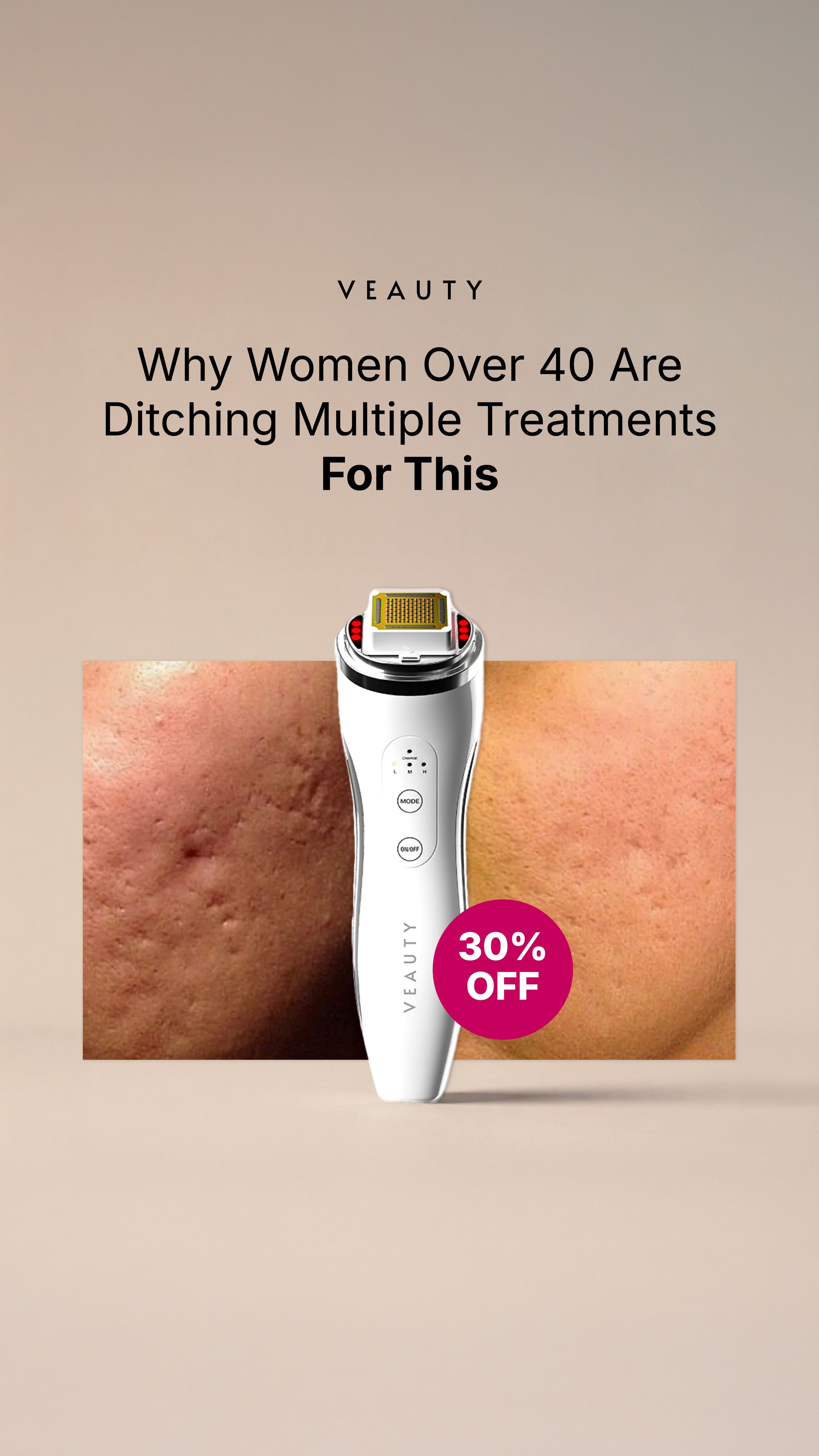 Veauty Facebook ad