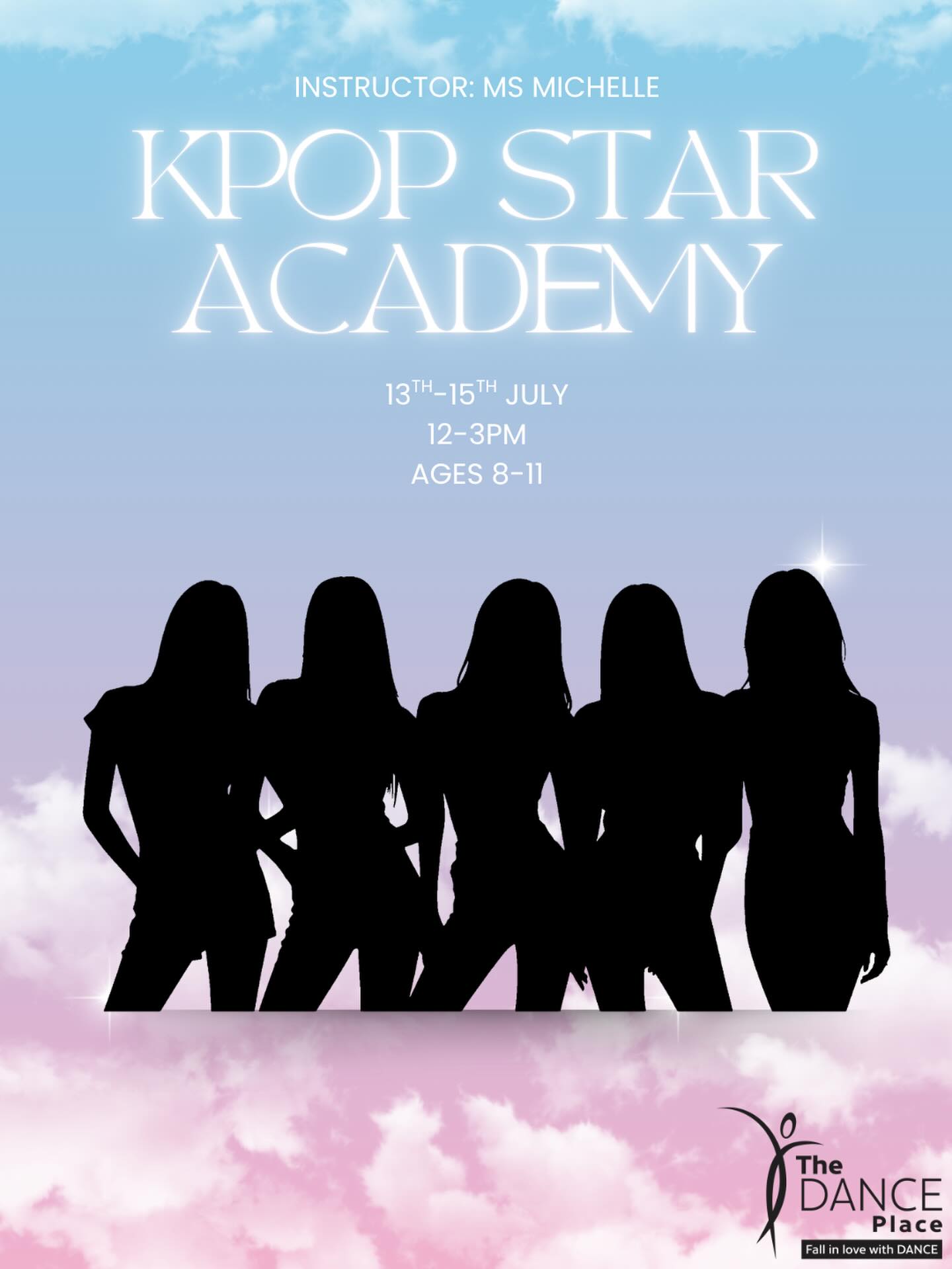 The Dance Place Facebook ad: Kpop Star Academy