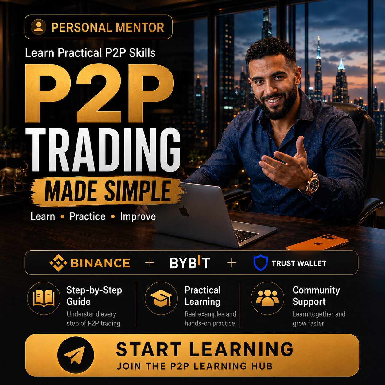 Karim P2P Facebook ad: Karim | P2P Trade