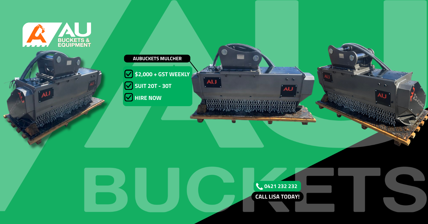 AU Buckets & Equipment Facebook ad