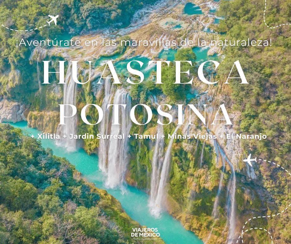 Viajeros de México Monterrey Facebook ad: ¡Explora las maravillas de la Huasteca Potosina en…
