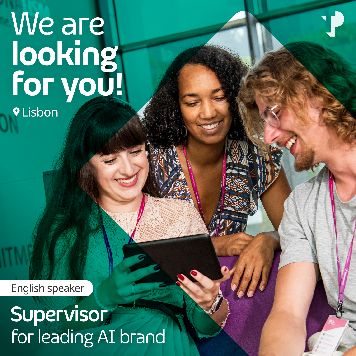TP Portugal Facebook ad: Become a Supervisor for a World-Leading AI Brand