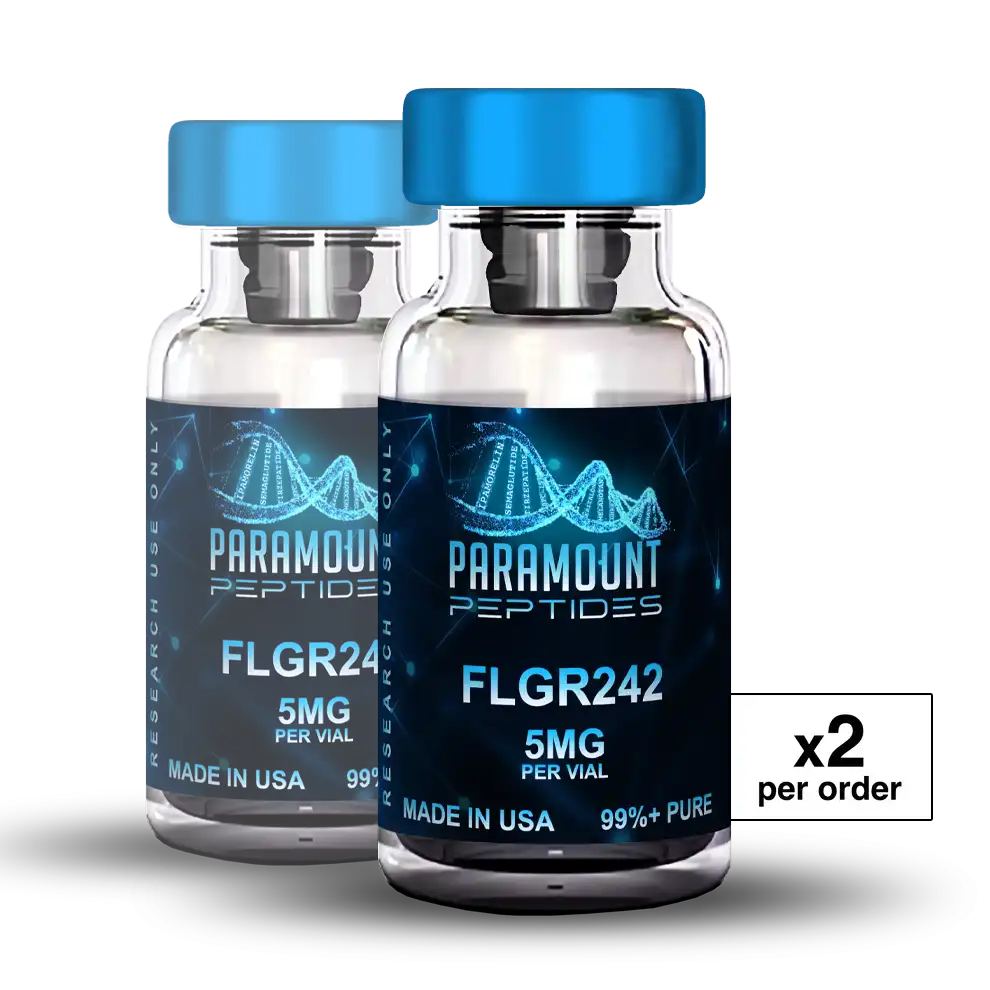 Paramount Peptides US Facebook ad: Looking for high-quality research peptides?