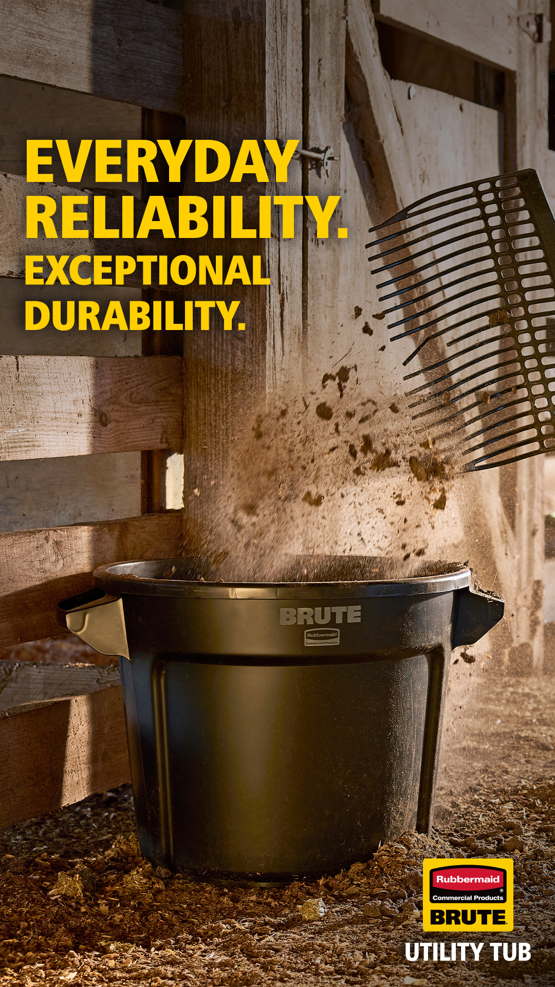 Rubbermaid Commercial Products Facebook ad from Aug 10, 2026