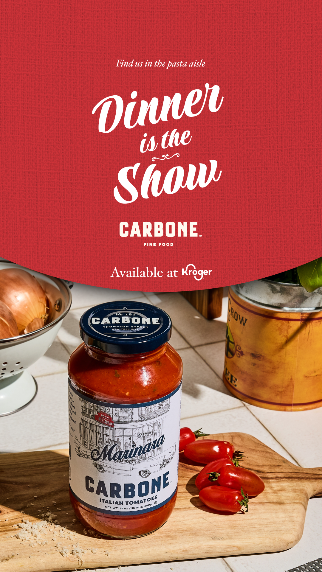 Carbone Fine Food Facebook ad