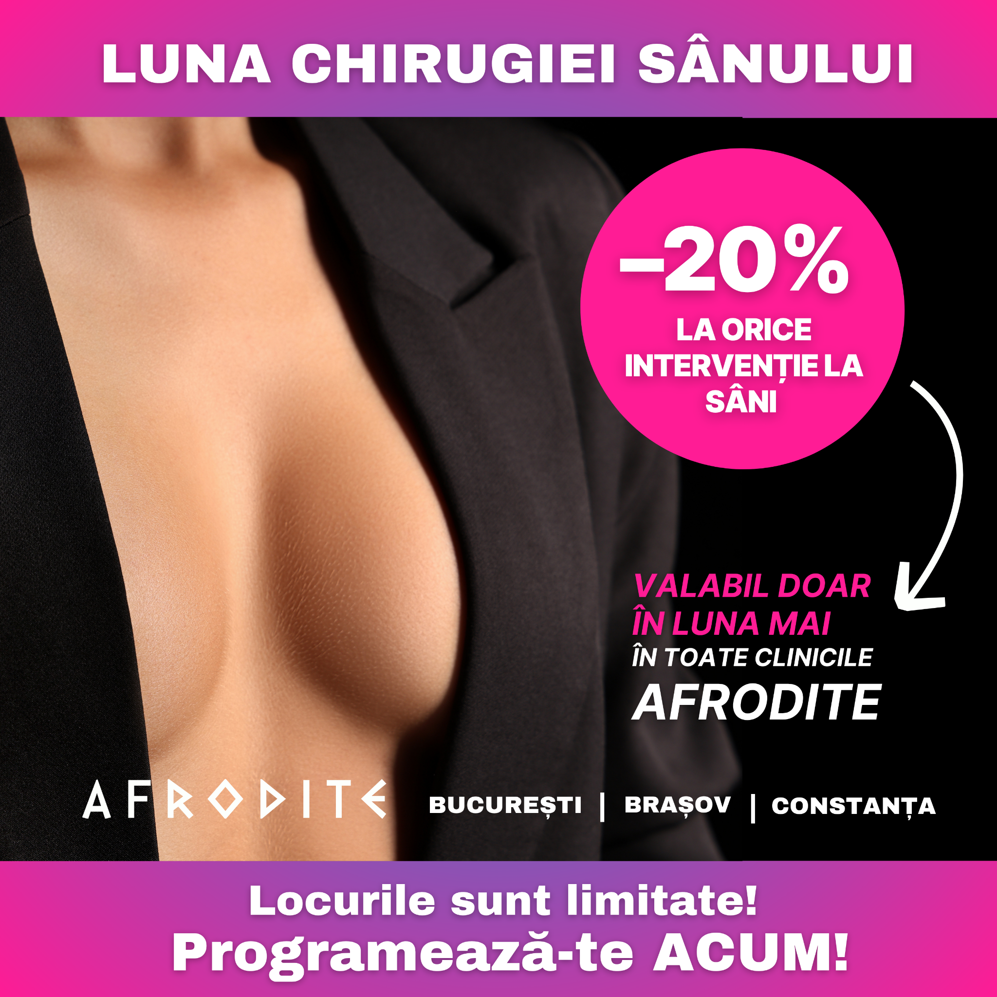 Afrodite Aesthetic Clinic București Facebook ad