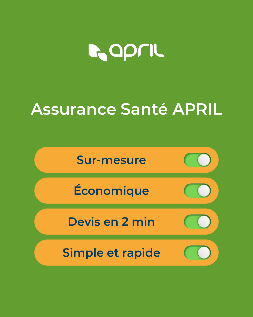 APRIL Facebook ad