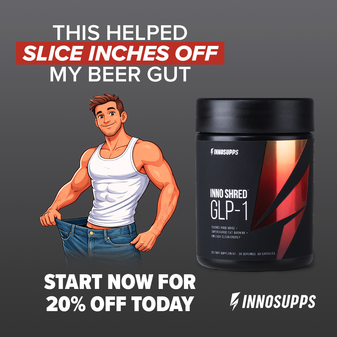 Inno Supps Inno Shred Facebook ad