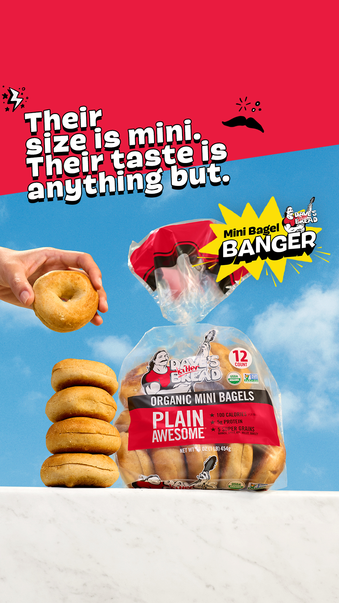 Dave's Killer Bread Facebook ad from May 18, 2026