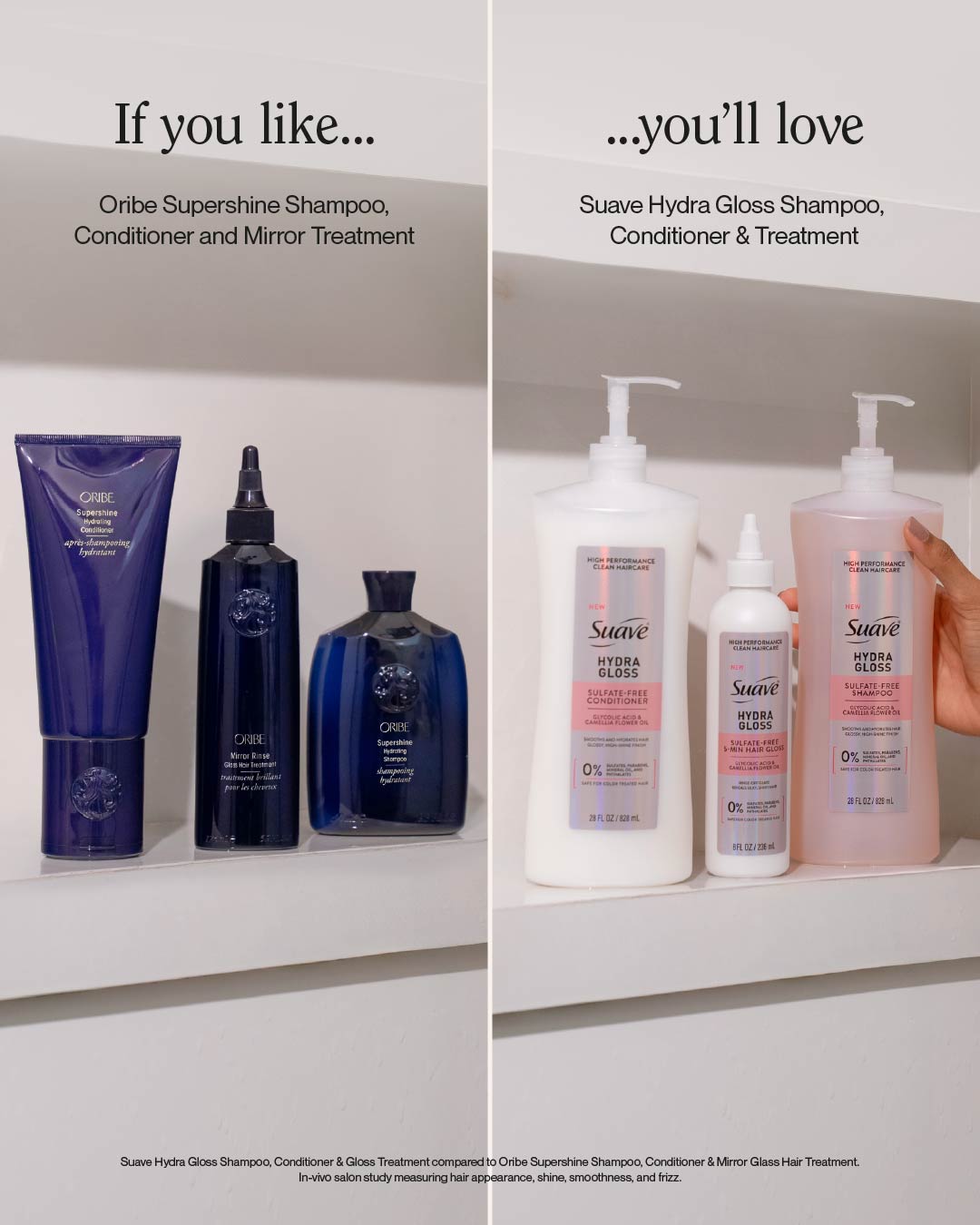 Suave Facebook ad