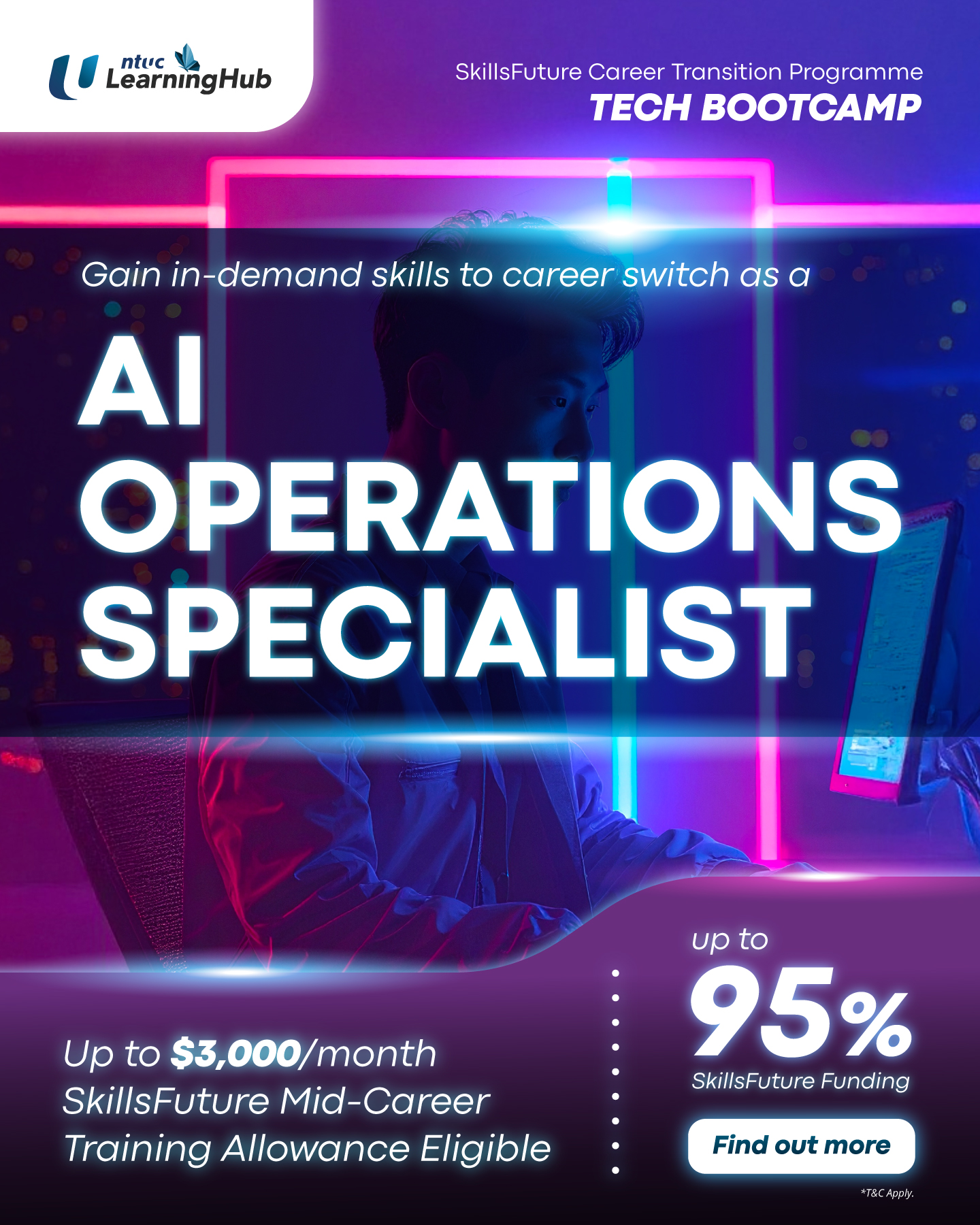 NTUC LearningHub Facebook ad