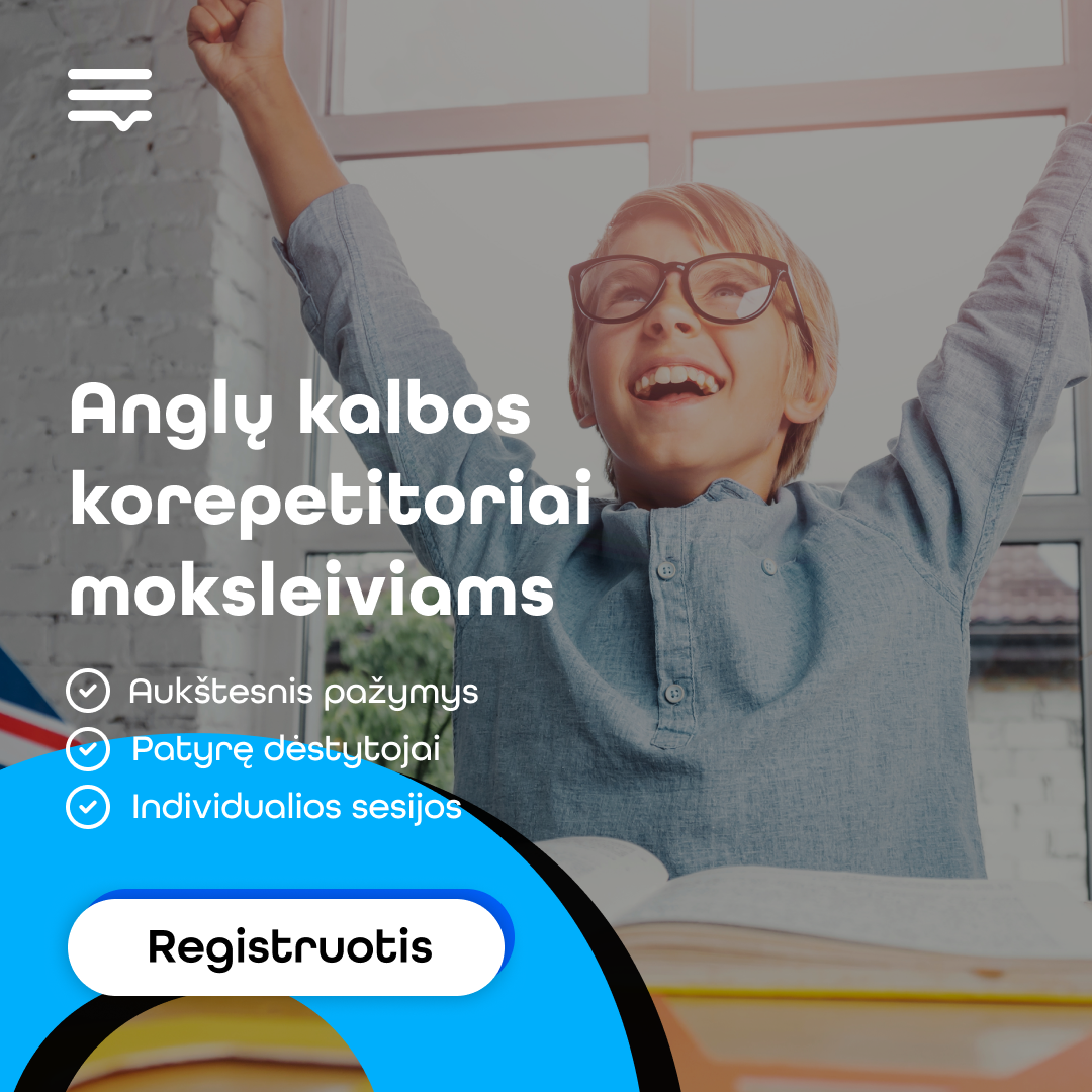 Language Coaching Facebook ad: Spausk ir Rezervuok Vietą