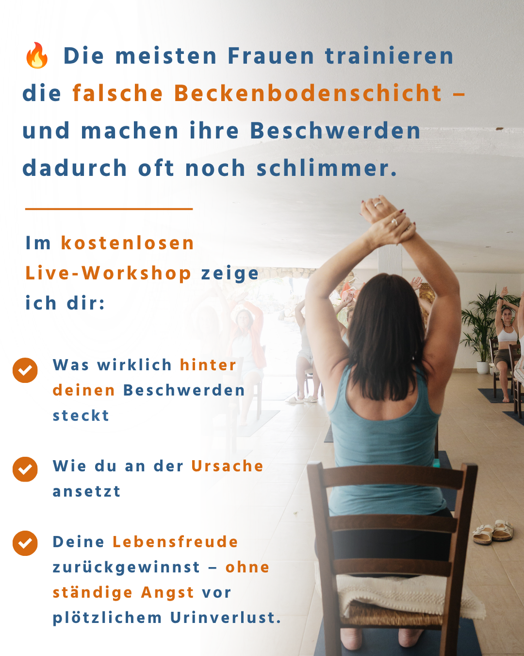 Barbara Scharrer - Therapeutisches Training Facebook ad: Kostenloser Workshop für Frauen