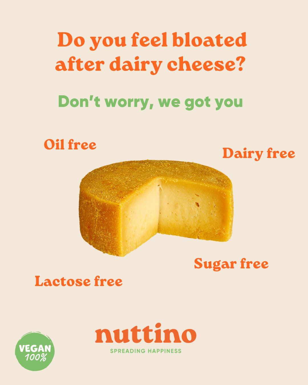 Nuttino Cheez Facebook ad