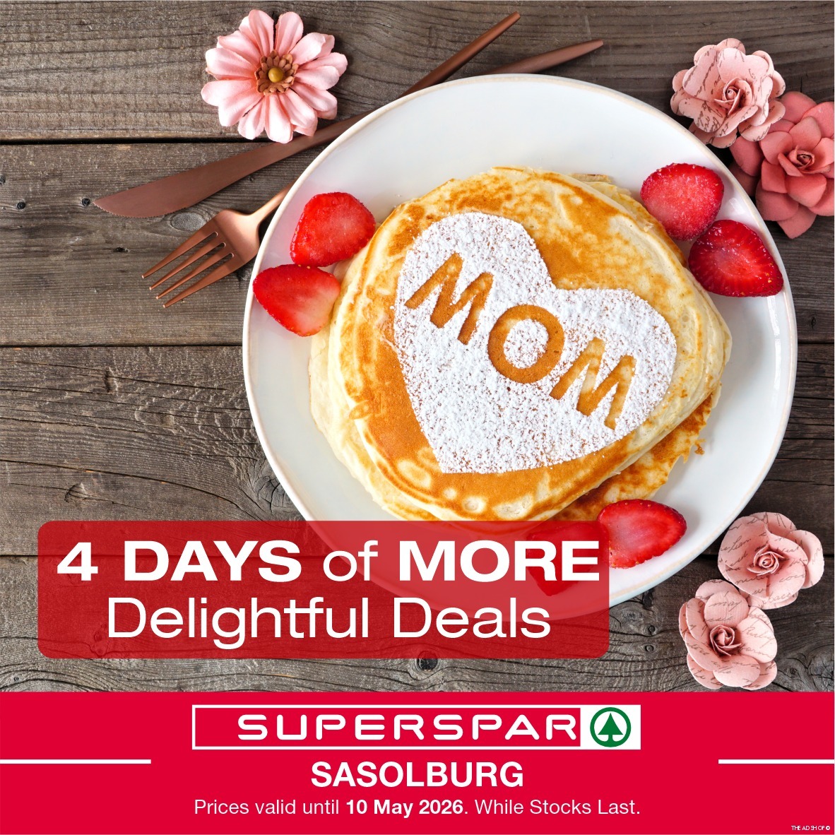 SPAR Sasolburg Facebook ad: Come & Shop some GREAT Deals plus get…
