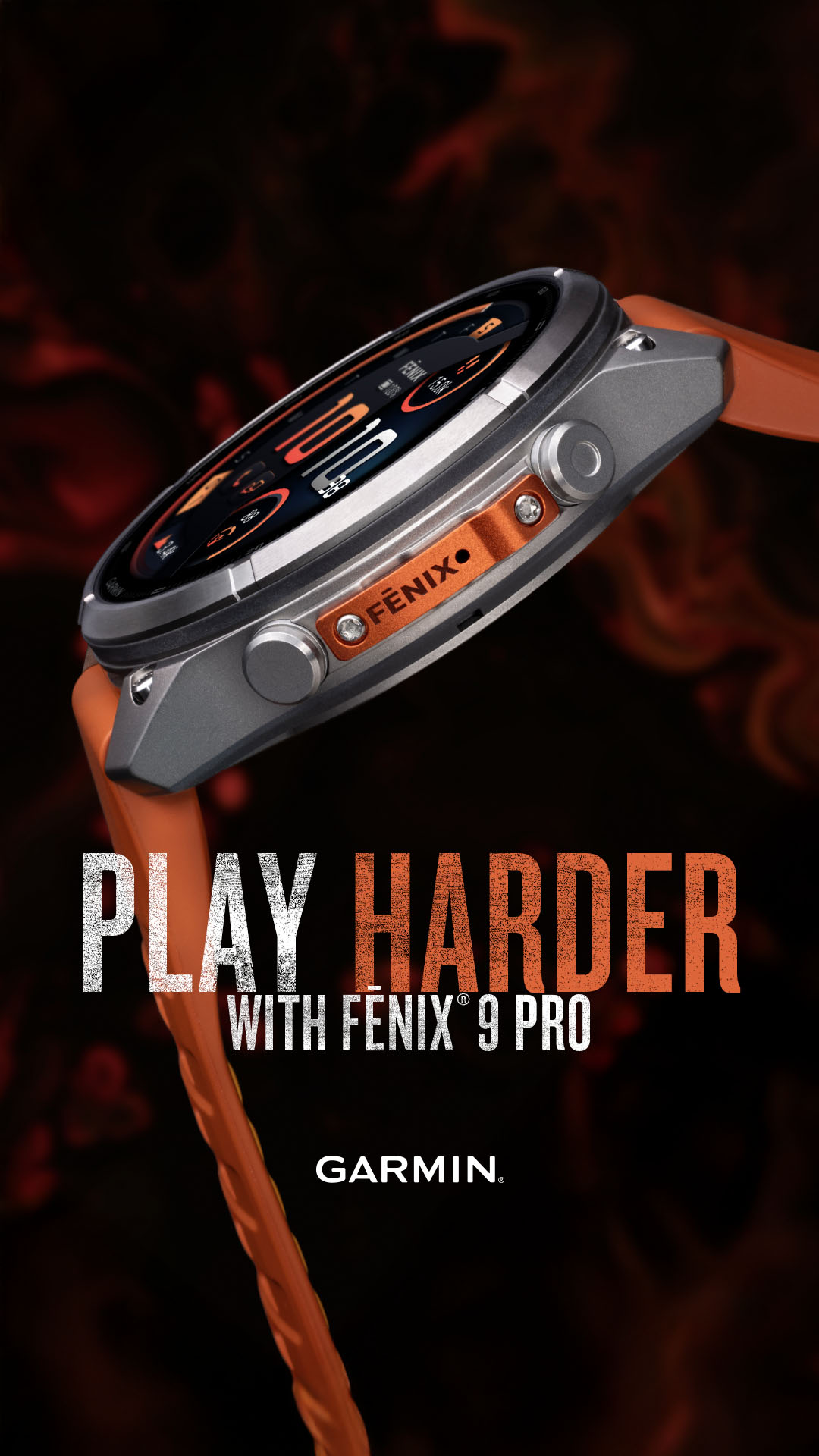 Garmin Outdoor Facebook ad: fēnix 9 Pro, inReach, 51 mm
