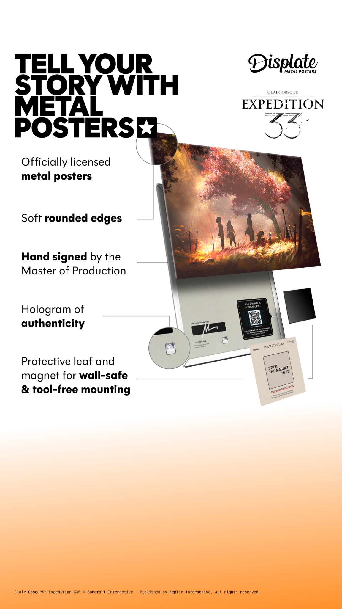 Displate Facebook ad