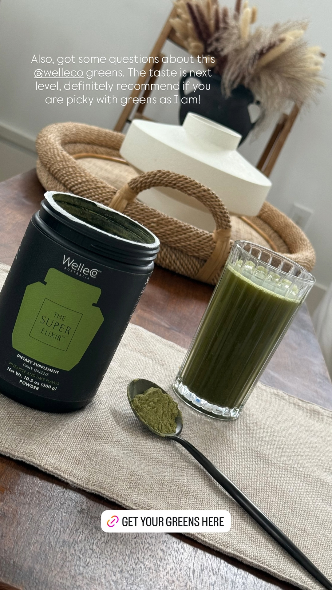 WelleCo Facebook ad