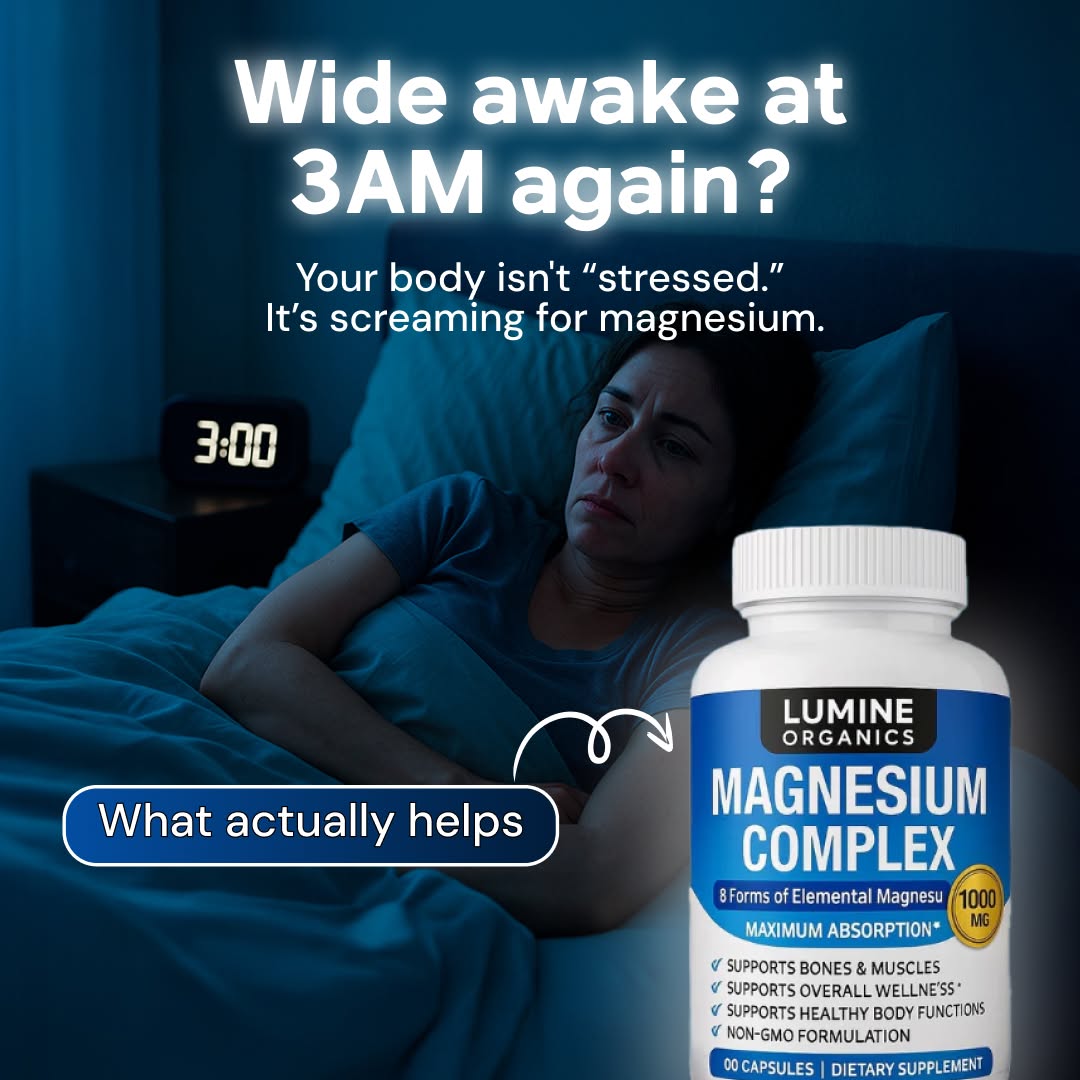 Lumine Organics Facebook ad
