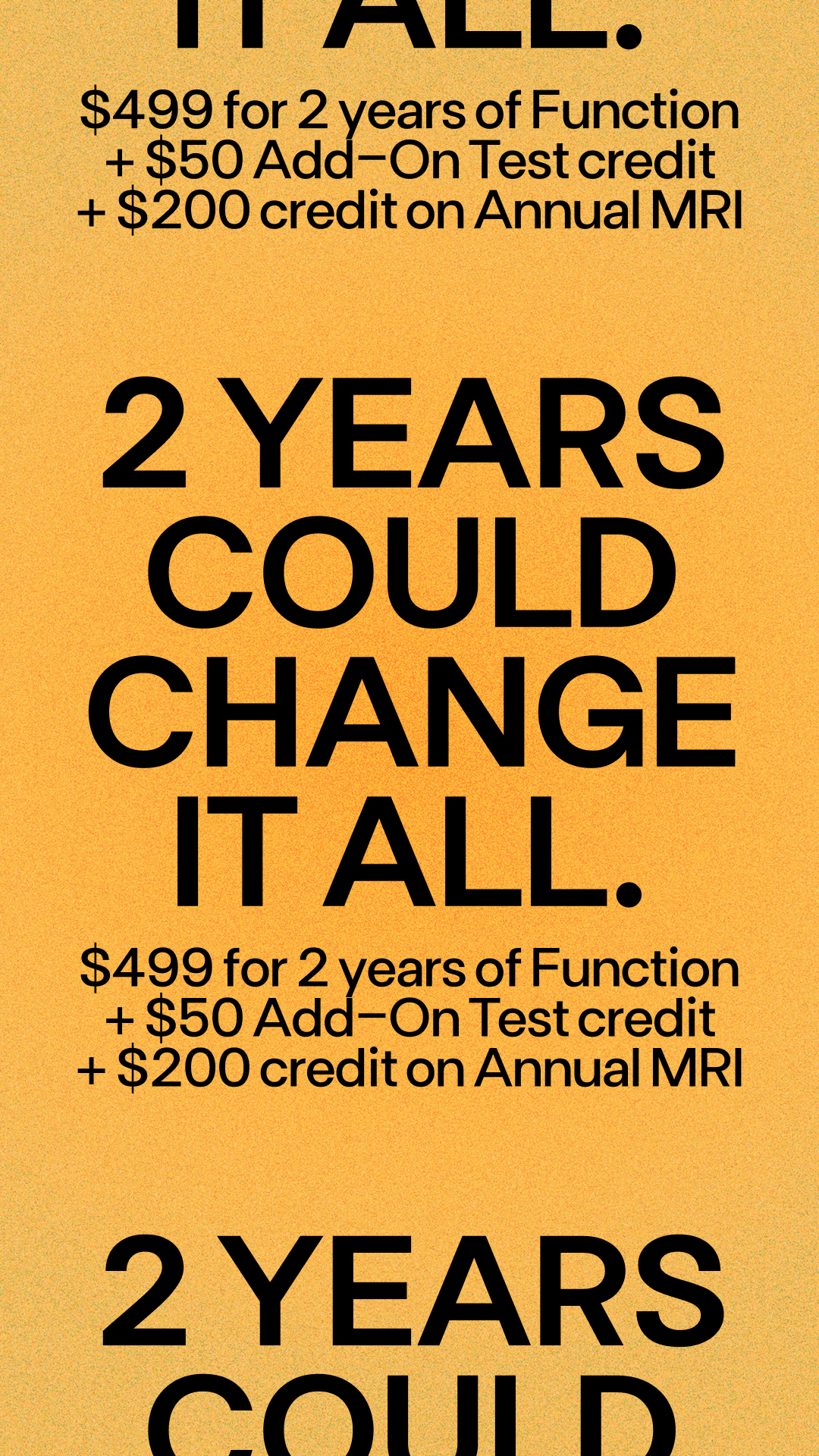 Function Health Facebook ad