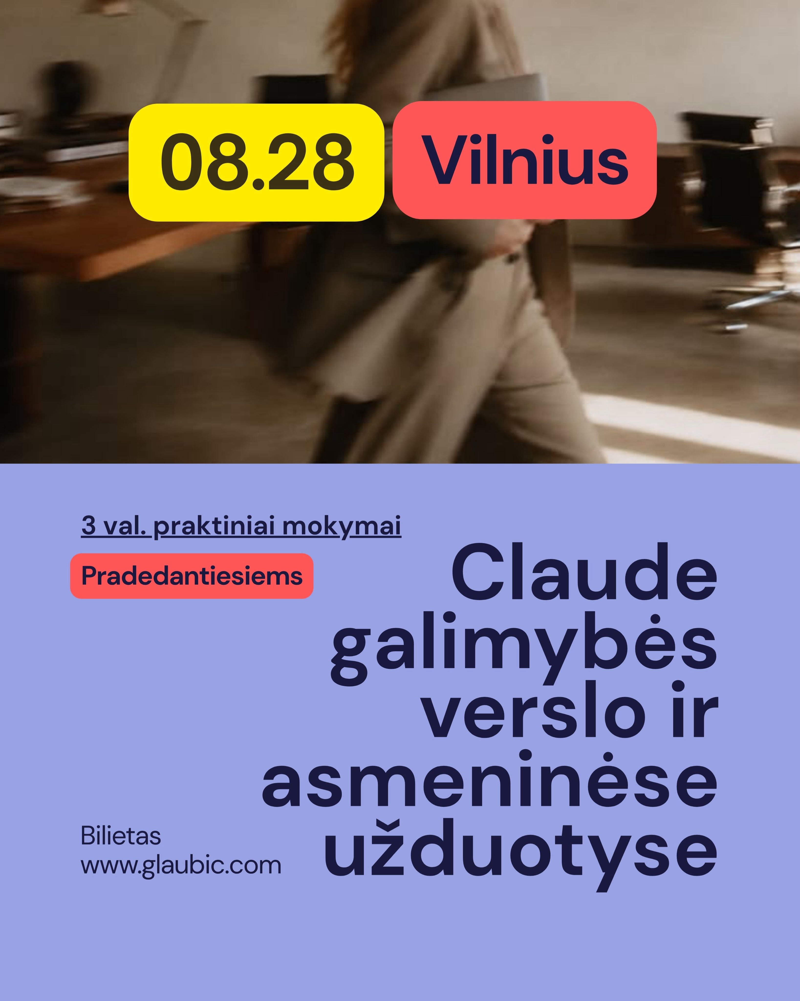 marketyourvisions Facebook ad: 3,5 val. gali reikšmingai pagerinti Claude įgūdžius.