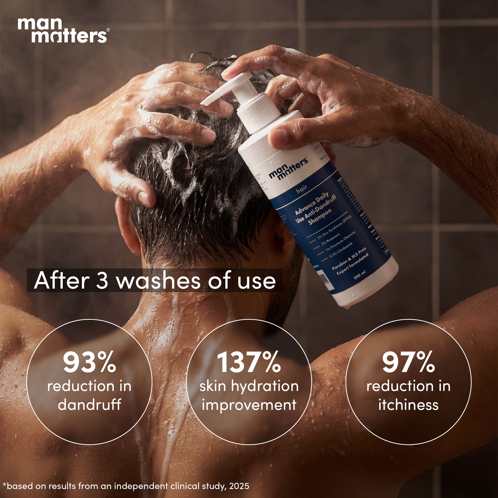 Hair Matters by Man Matters Facebook ad
