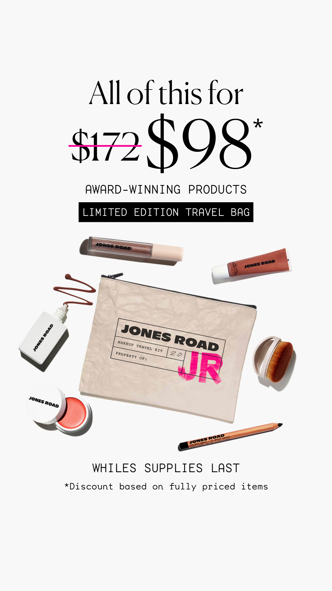 Jones Road Beauty Facebook ad