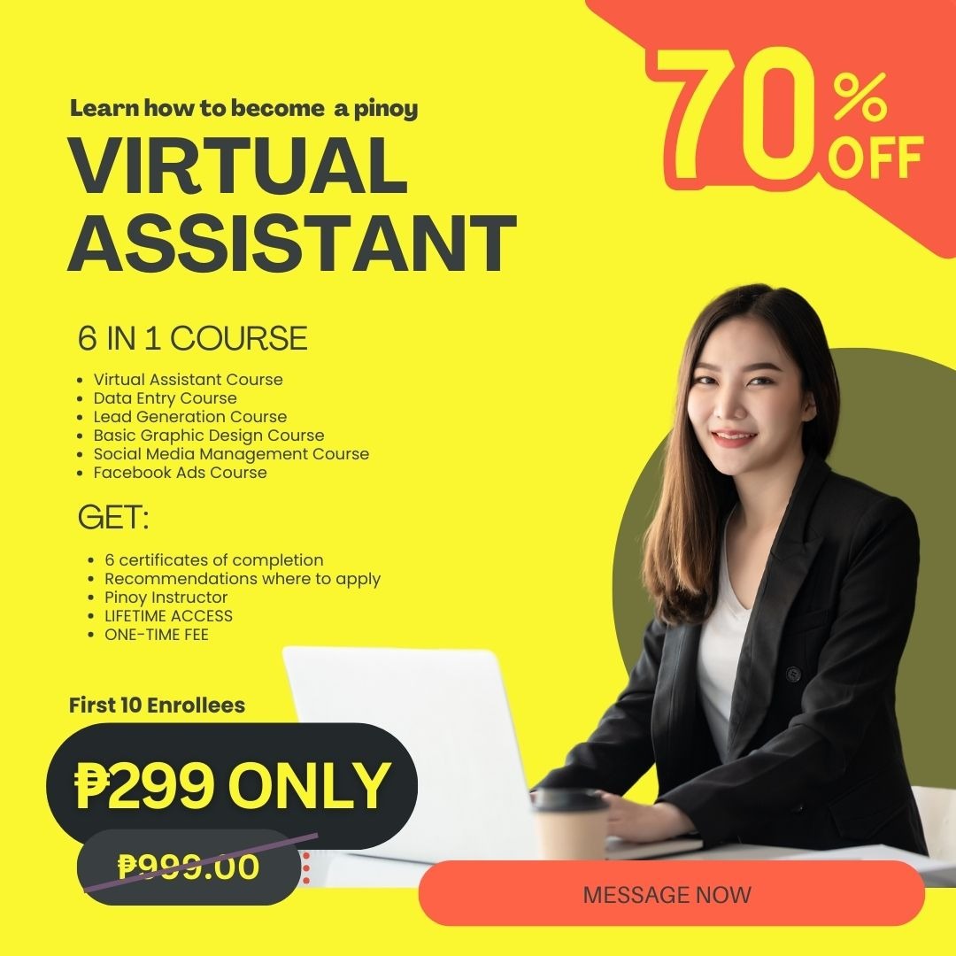 VirtualAssist Online Facebook ad