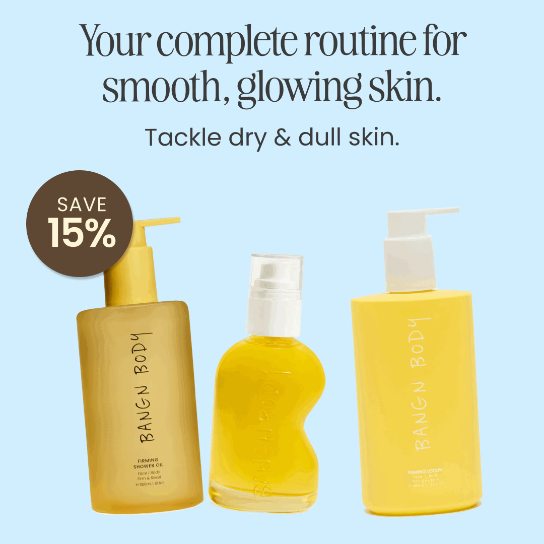 Bangn Body Facebook ad: JUST LANDED | The Firming Trio