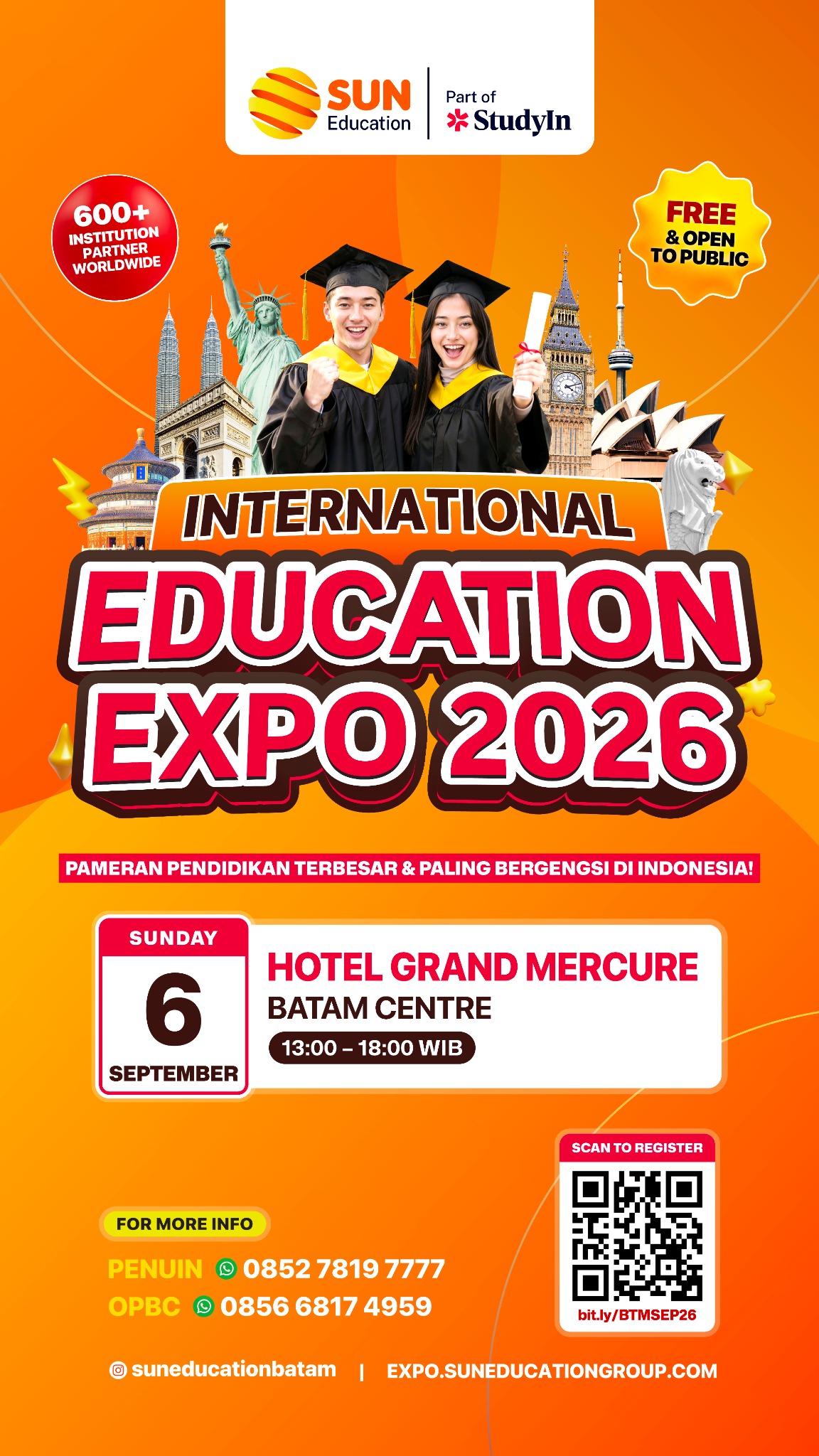 SUN Education Group Facebook ad