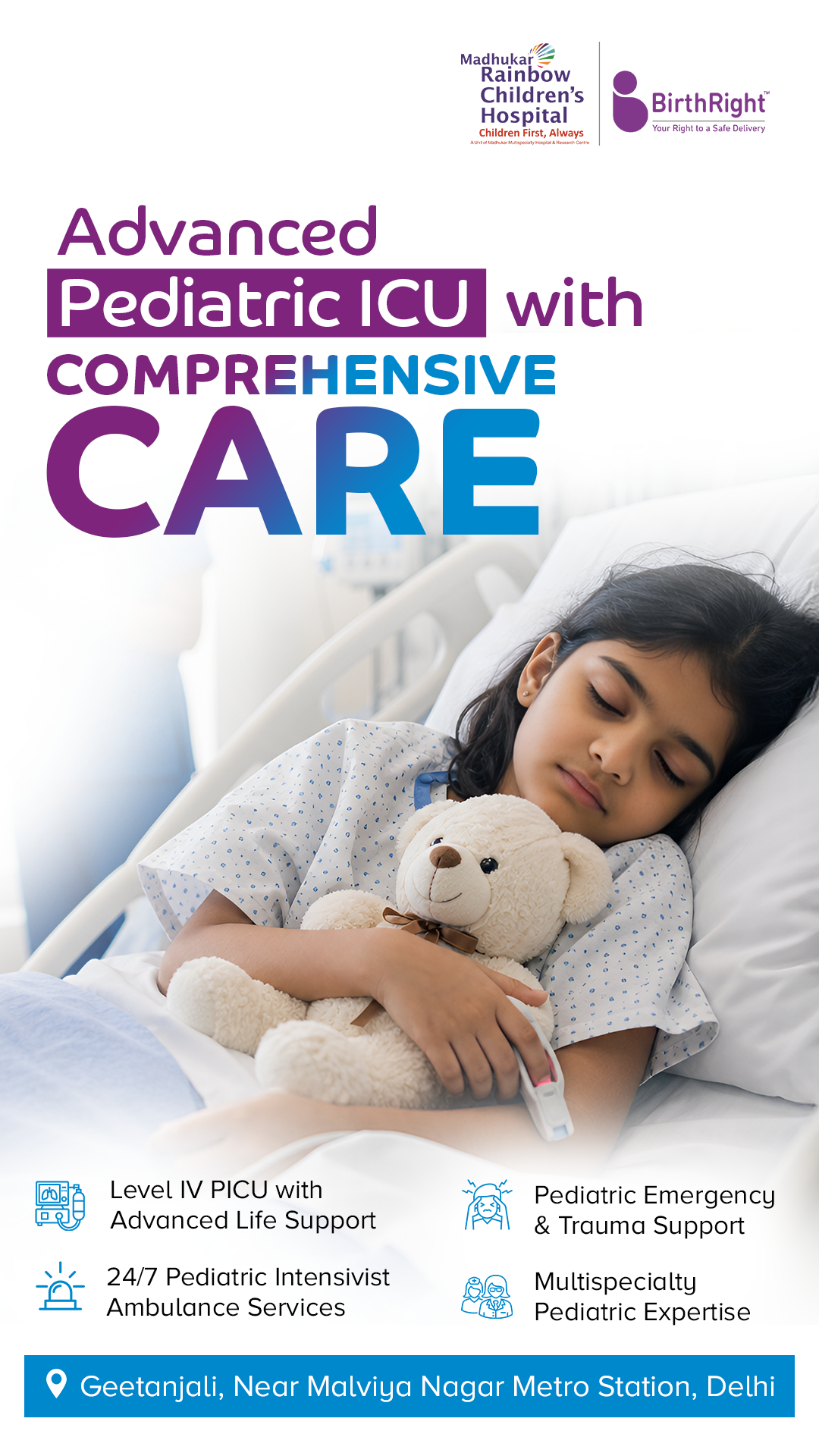 Rainbow Hospitals Facebook ad