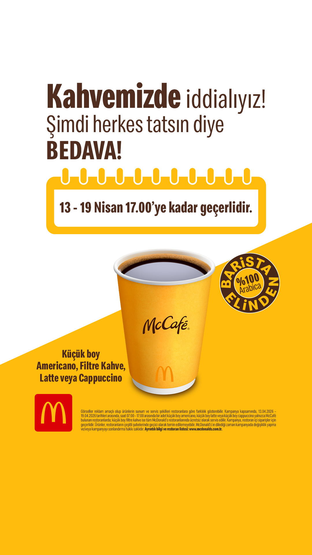 McDonald's Facebook ad from Apr 14, 2026