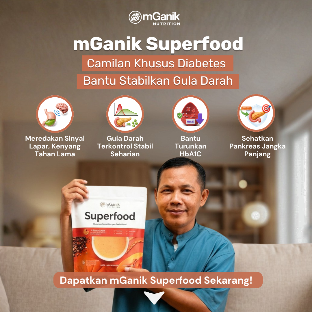 mGanik Superfood Solusi Diabetes Facebook ad