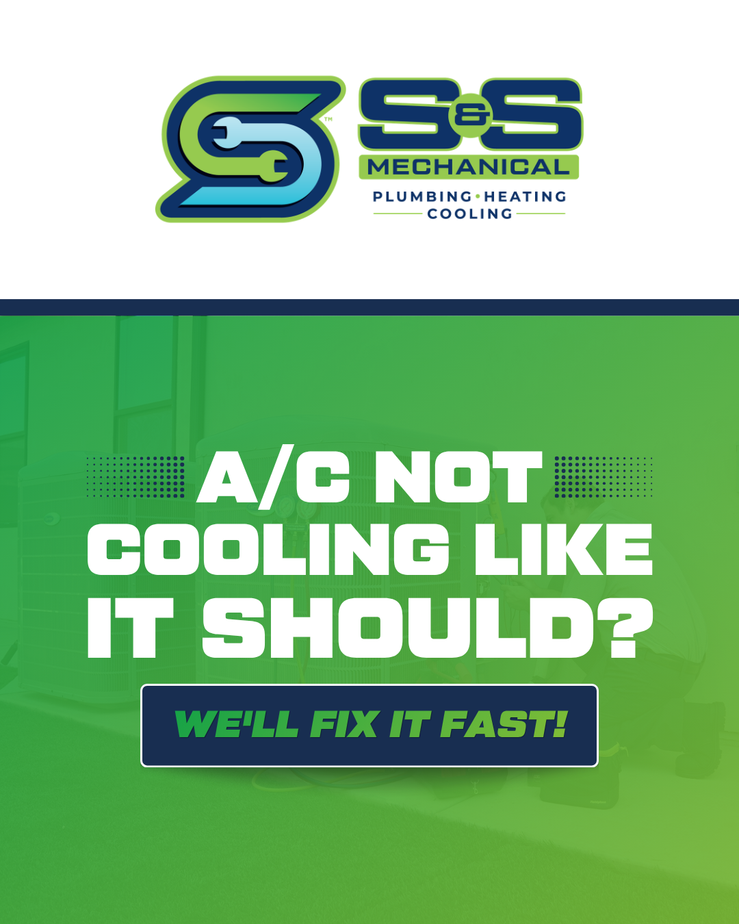 S&S Mechanical Facebook ad from Jul 3, 2026