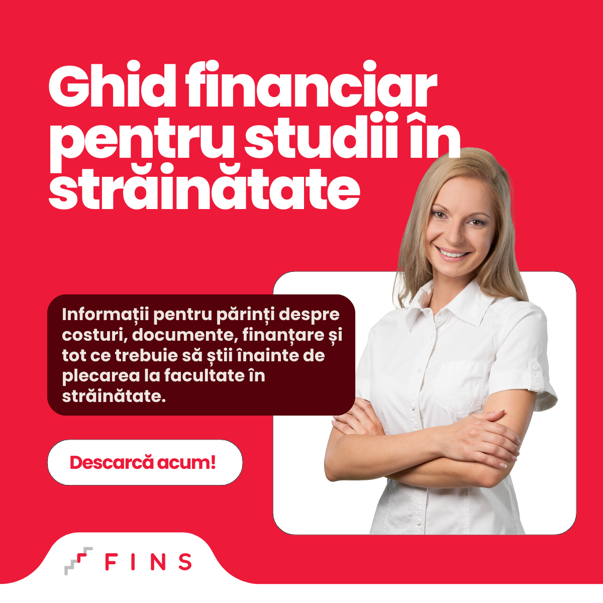 FINS Facebook ad