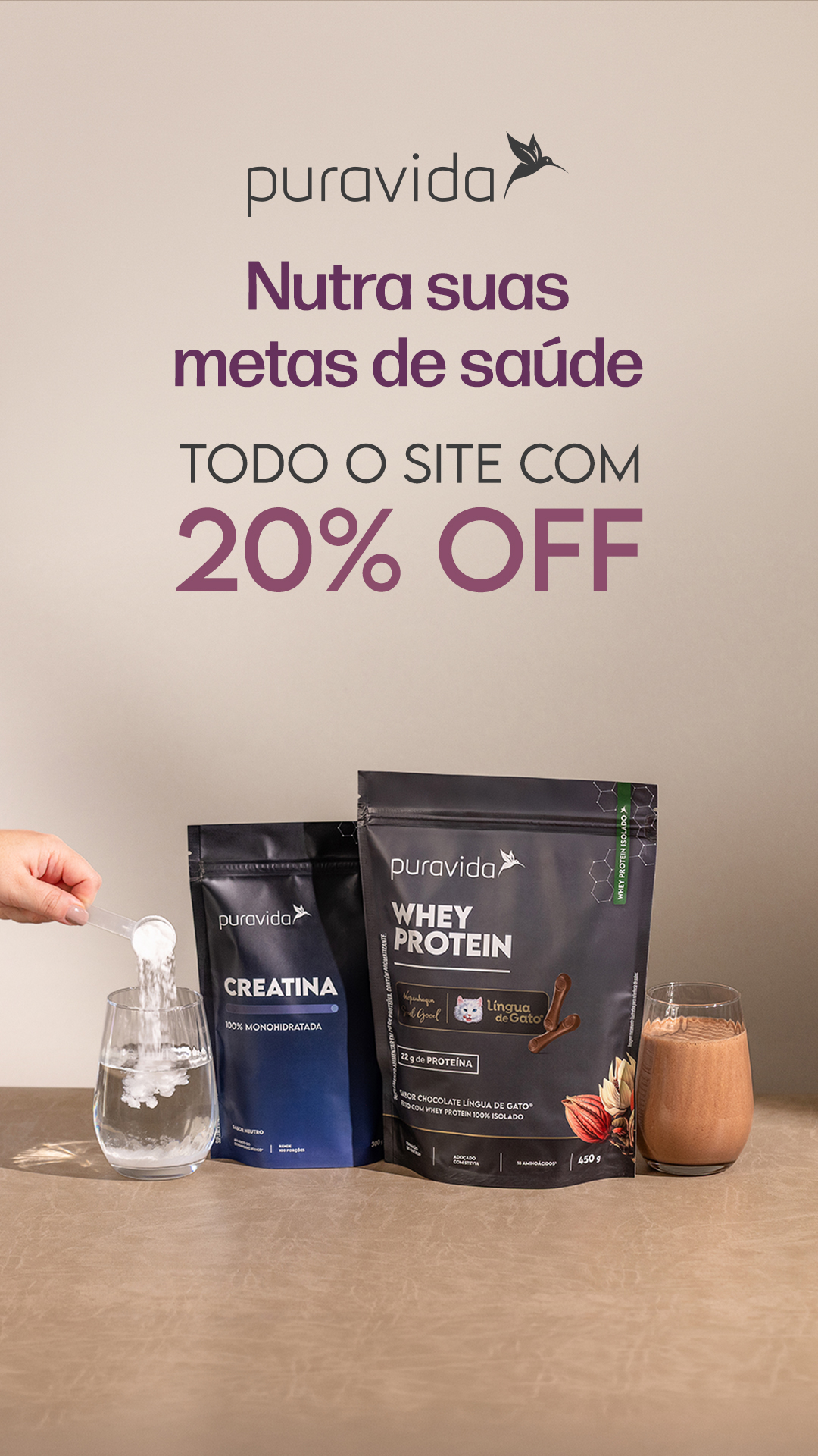 Puravida Facebook ad