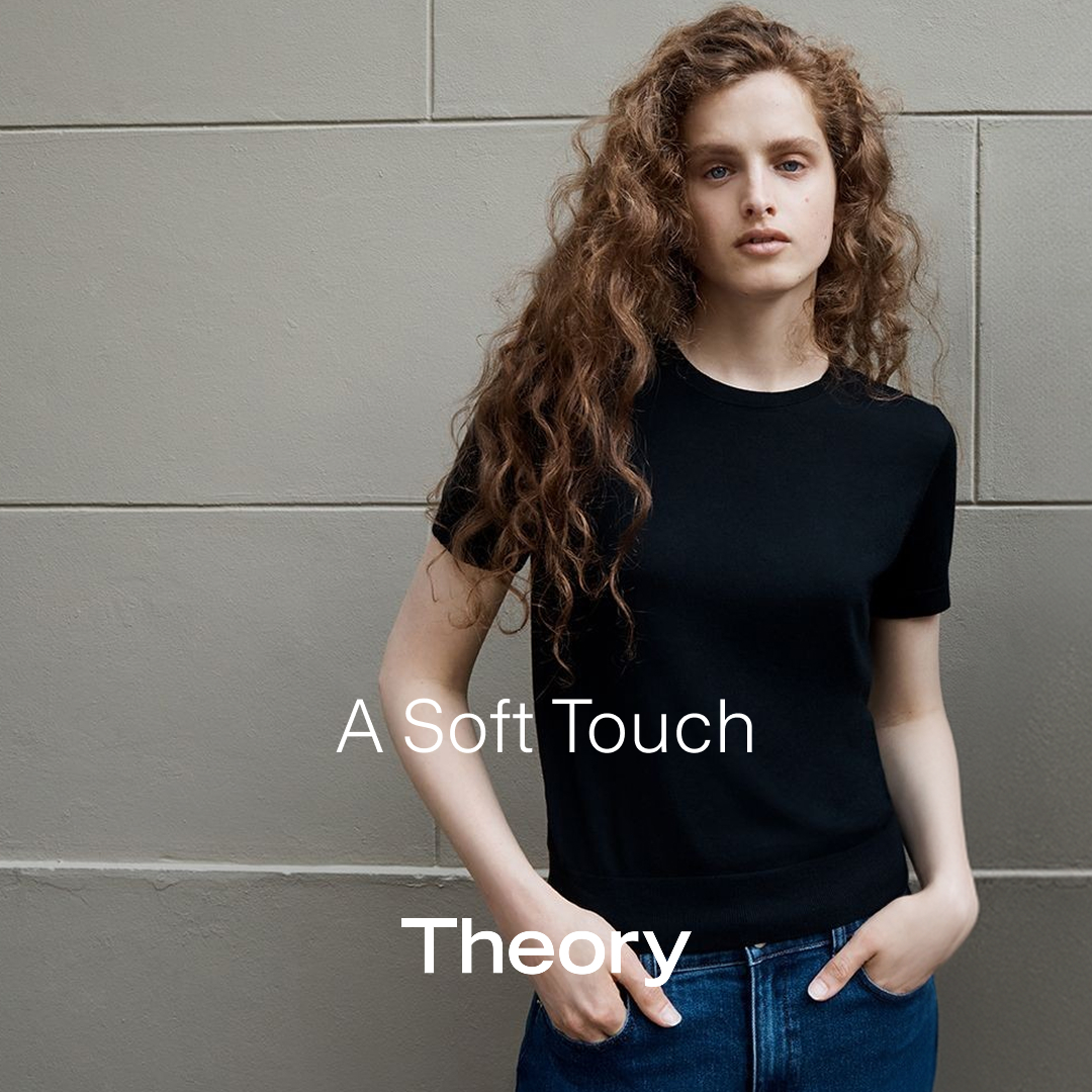 Theory Facebook ad