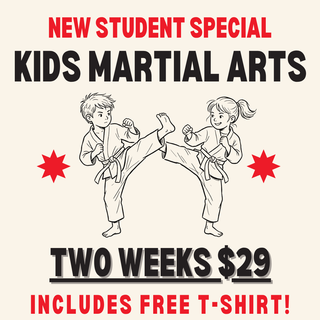Revolutionary Martial Arts Facebook ad: Claim Your Special Today!