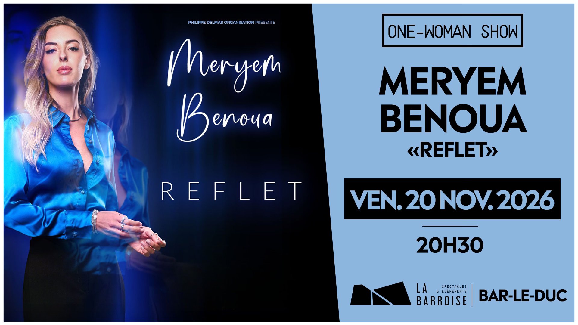 Be Real Facebook ad: Meryem Benoua - Reflet - Bar-le-Duc - Vendredi 20 Novembre…