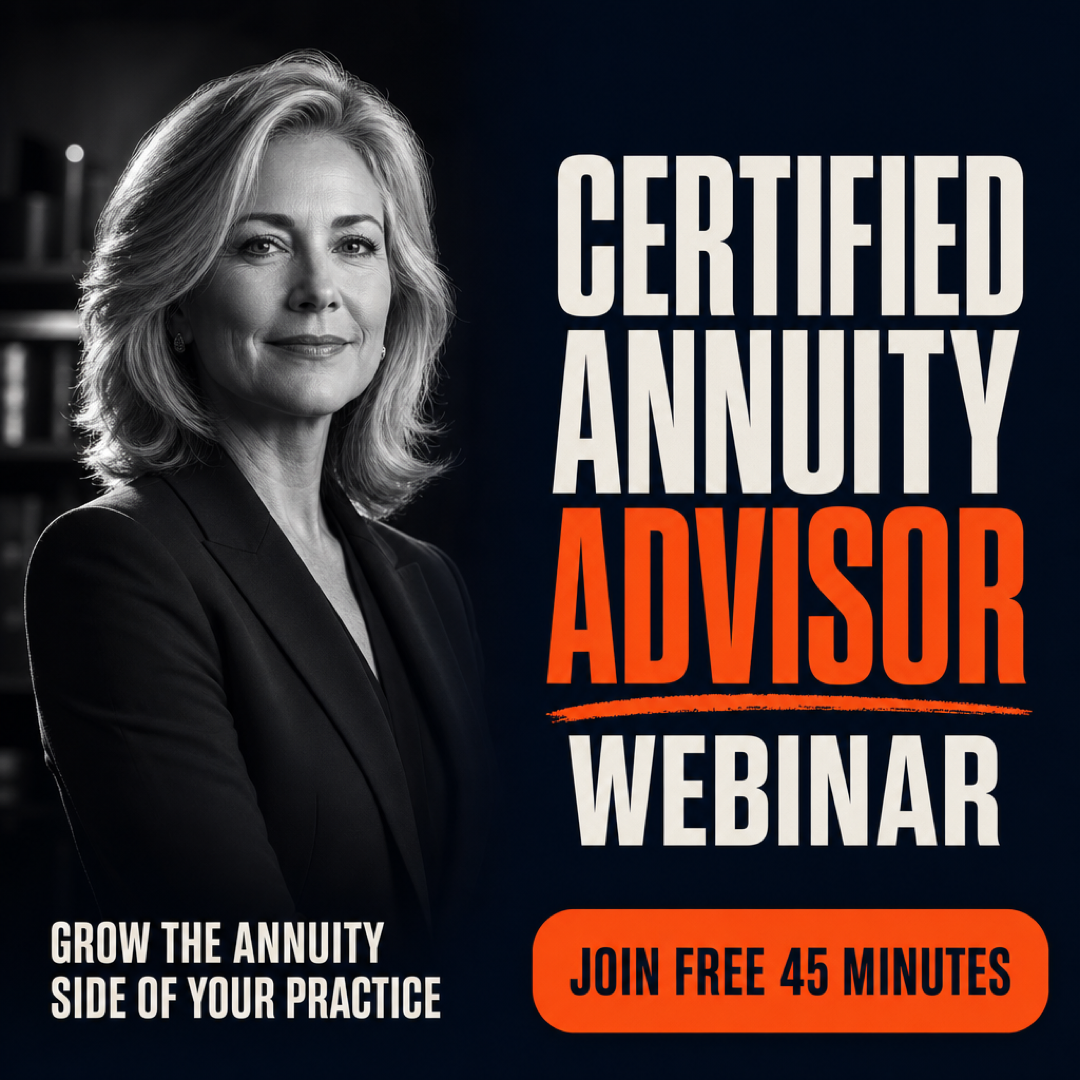 Certified Annuity Advisor Facebook ad from Jul 23, 2026